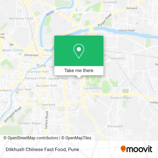 Dilkhush Chinese Fast Food map