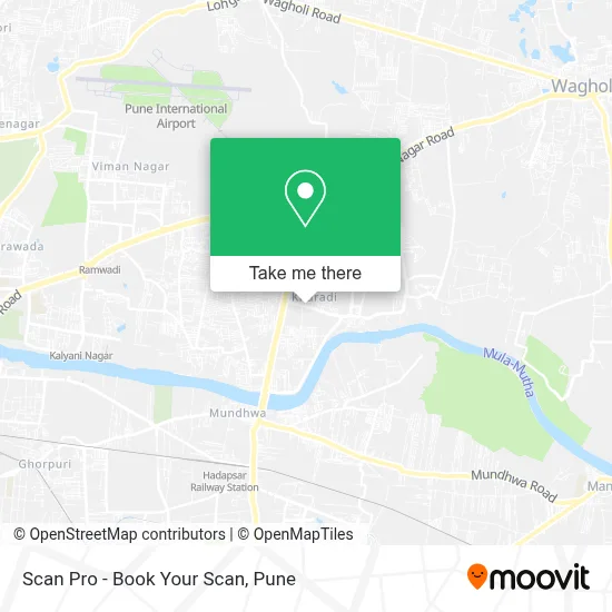 Scan Pro - Book Your Scan map