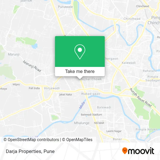 Darja Properties map