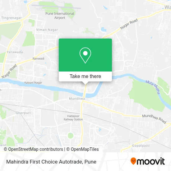 Mahindra First Choice Autotrade map