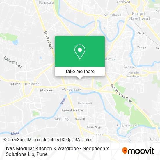 Ivas Modular Kitchen & Wardrobe - Neophoenix Solutions Llp map