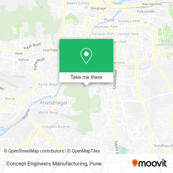 Concept Engineers Manufacturing map