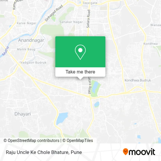 Raju Uncle Ke Chole Bhature map