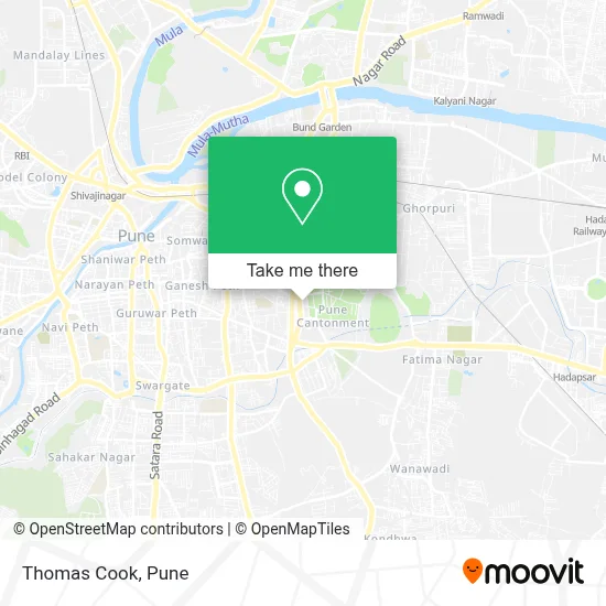 Thomas Cook map