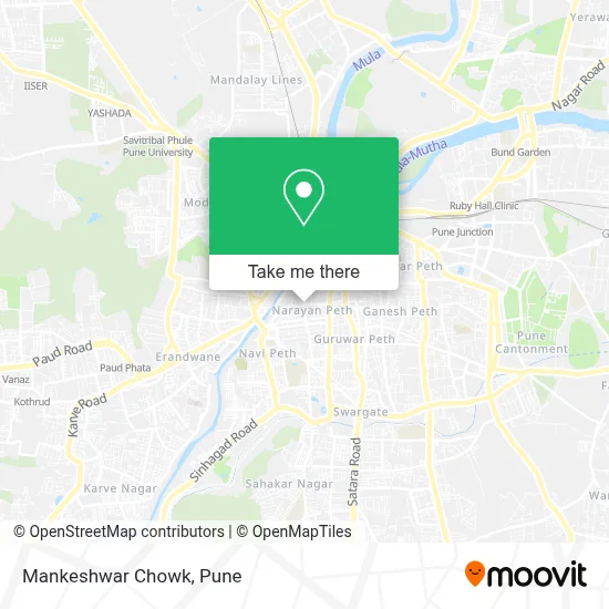 Mankeshwar Chowk map