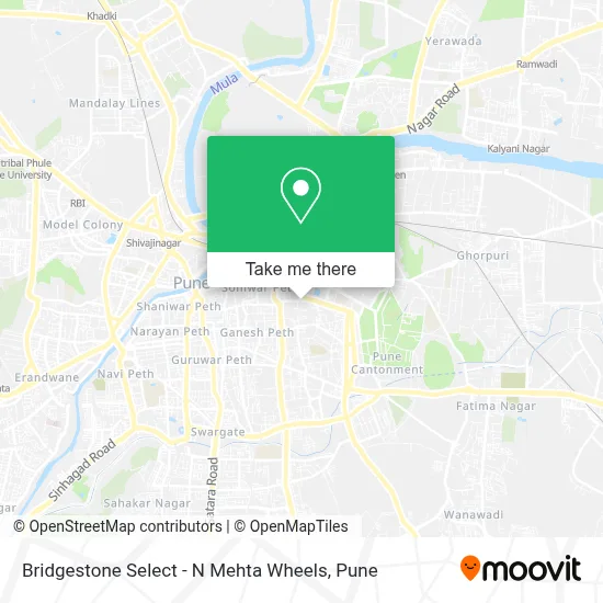 Bridgestone Select - N Mehta Wheels map