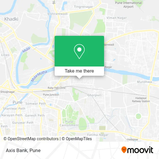 Axis Bank map