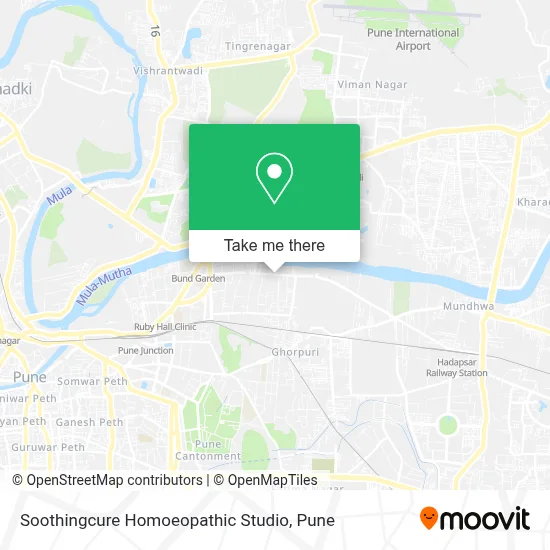 Soothingcure Homoeopathic Studio map
