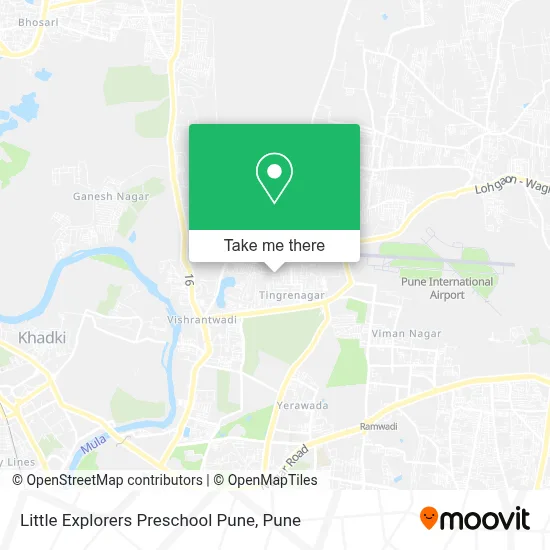 Little Explorers Preschool Pune map