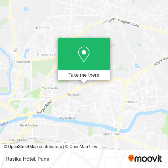 Rasika Hotel map