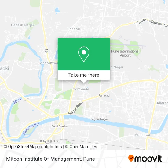 Mitcon Institute Of Management map