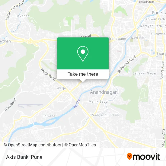 Axis Bank map