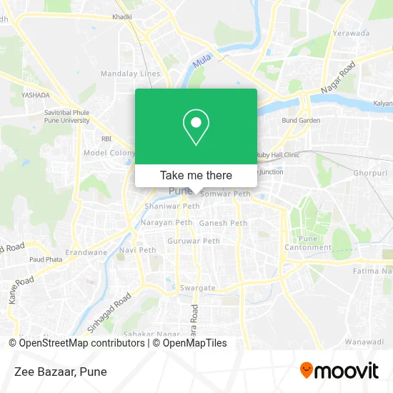 Zee Bazaar map
