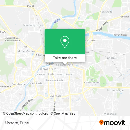 Mysore map