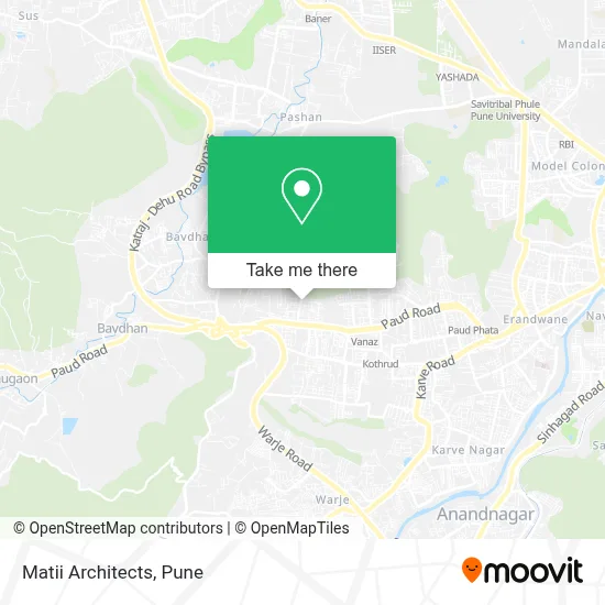 Matii Architects map