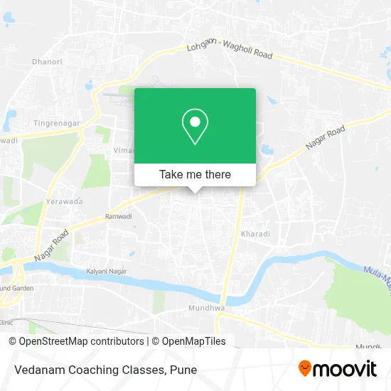 Vedanam Coaching Classes map