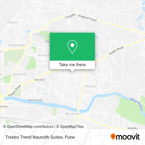 Treebo Trend Naunidh Suites map