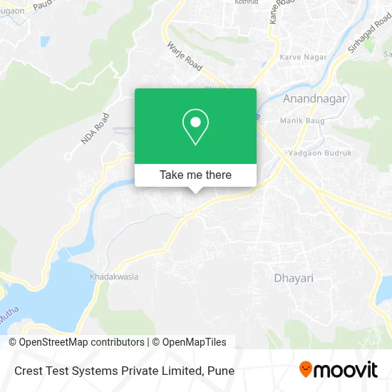 Crest Test Systems Private Limited map