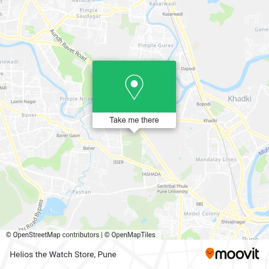 Helios the Watch Store map