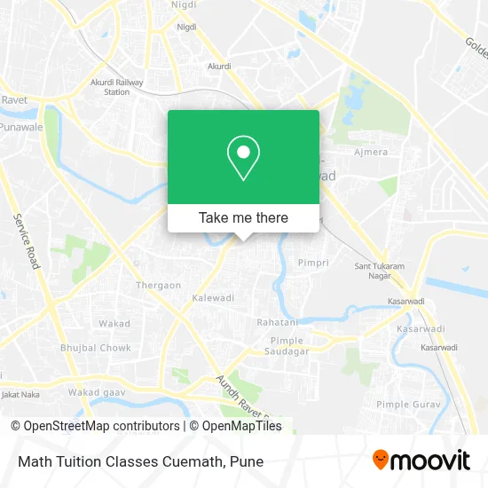 Math Tuition Classes Cuemath map
