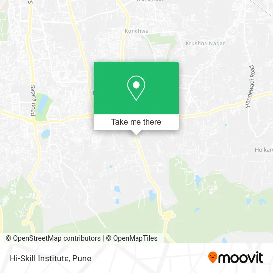 Hi-Skill Institute map