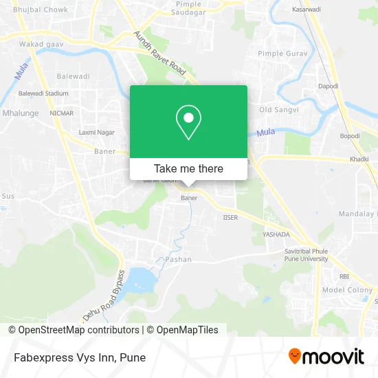 Fabexpress Vys Inn map
