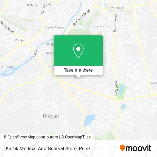 Kartik Medical And General Store map