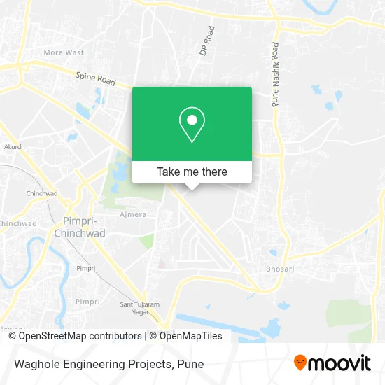 Waghole Engineering Projects map