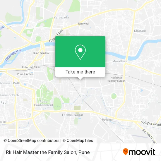 Rk Hair Master the Family Salon map
