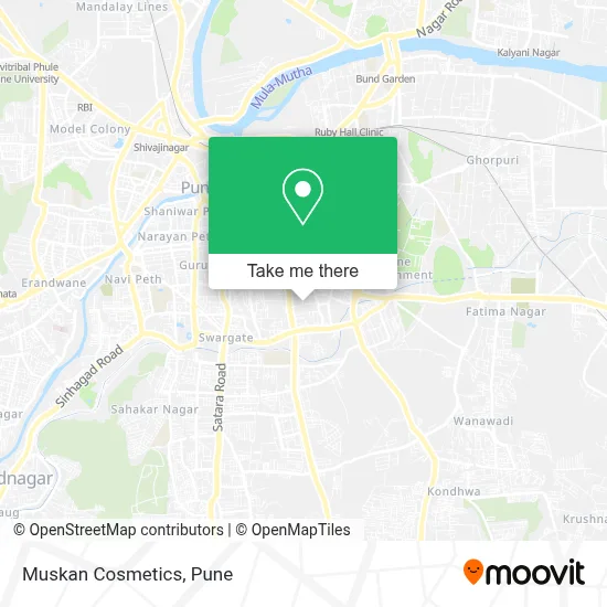 Muskan Cosmetics map
