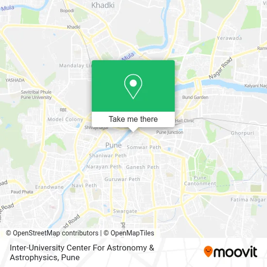 Inter-University Center For Astronomy & Astrophysics map