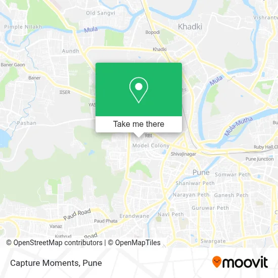 Capture Moments map
