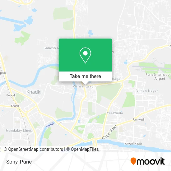 Sony map