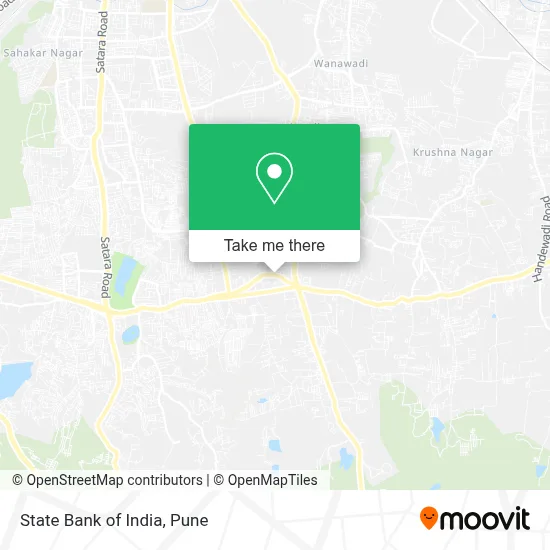 State Bank Of India map