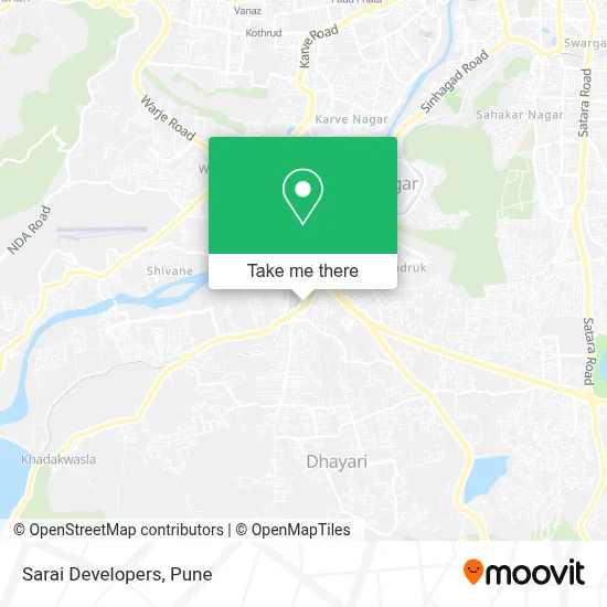 Sarai Developers map
