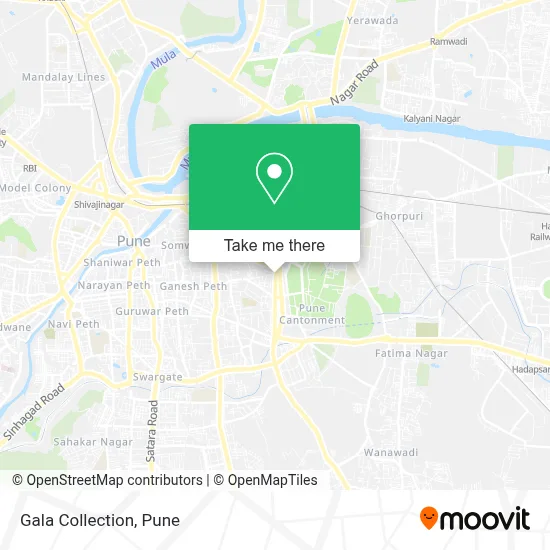 Gala Collection map