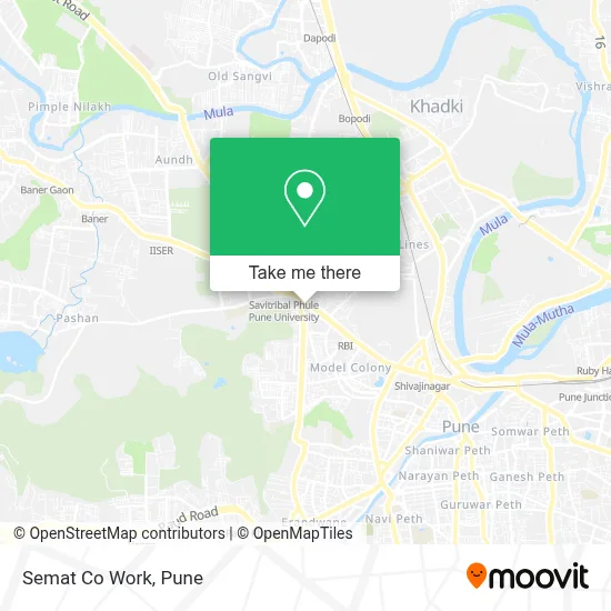 Semat Co Work map