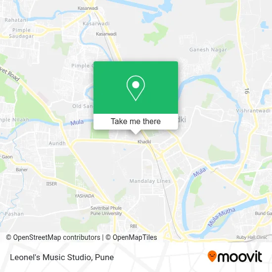 Leonel's Music Studio map