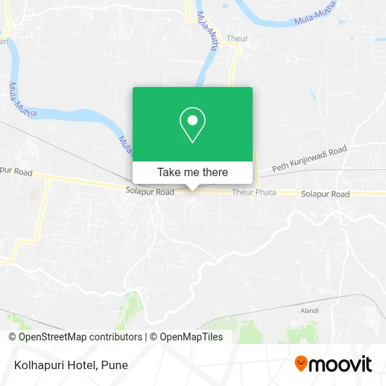 Hotel Kolhapuri map