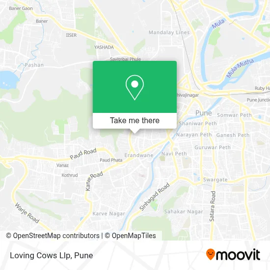 Loving Cows Llp map