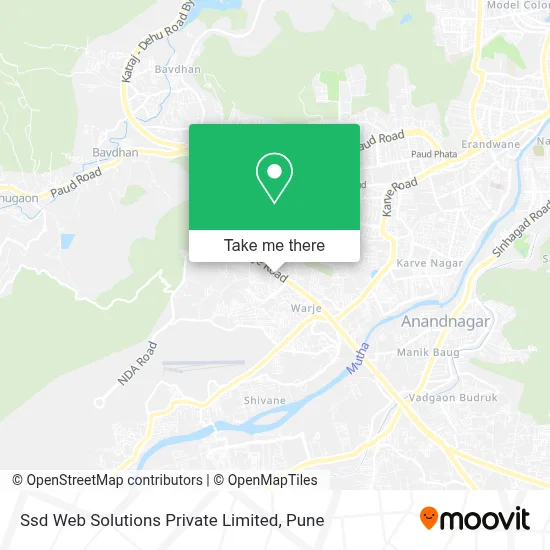 Ssd Web Solutions Private Limited map