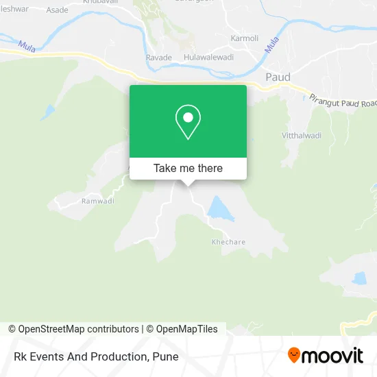 Rk Events And Production map