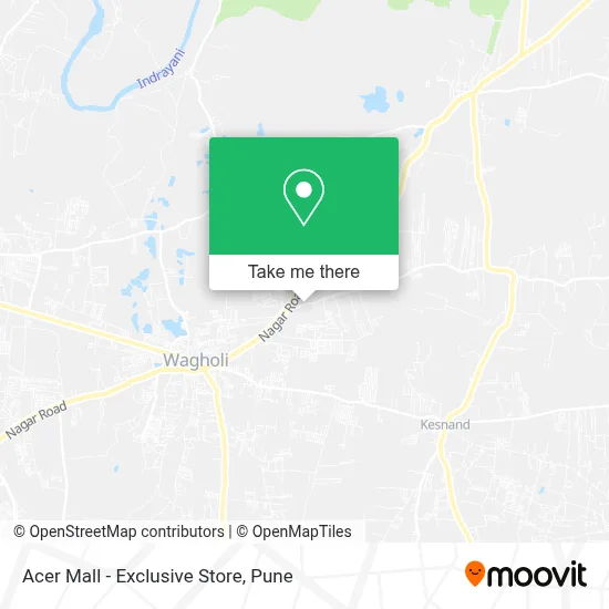 Acer Mall - Exclusive Store map
