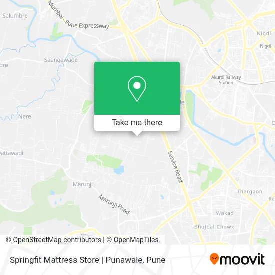 Springfit Mattress Store | Punawale map