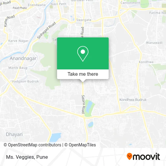 Ms. Veggies map