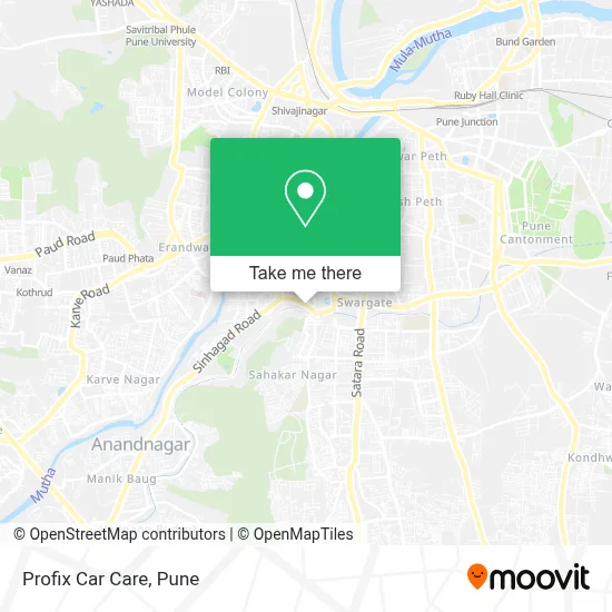 Profix Car Care map