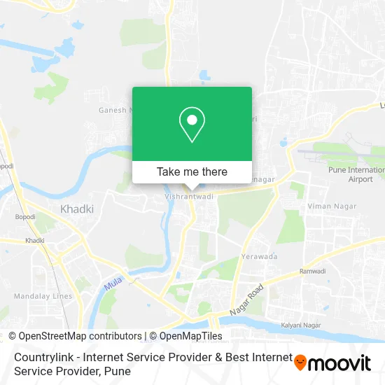 Countrylink - Internet Service Provider & Best Internet Service Provider map