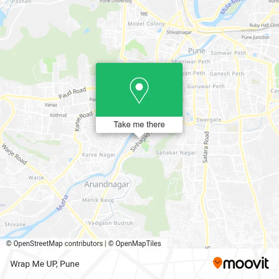 Wrap Me UP map