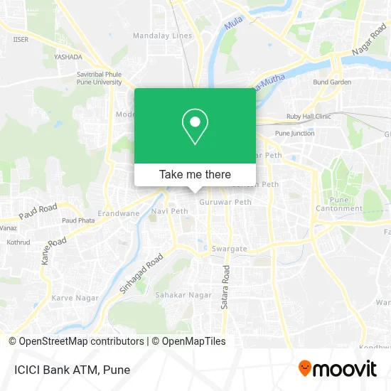 ICICI Bank Atm map