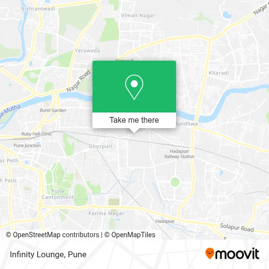 Infinity Lounge map